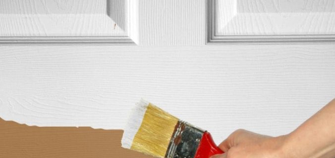 Aplicación de pinturas para madera