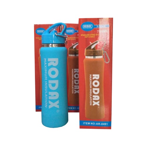 Botella Termica Deportiva Termo Acero Inoxidable 750ml - CELESTE