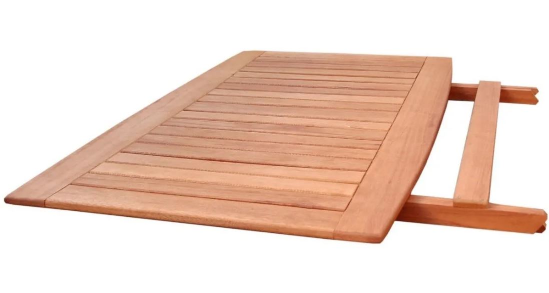 Mesa Libro 1.80x0.90x0.77 Plegable De Madera + 8 Sillas en Confort & Muebles