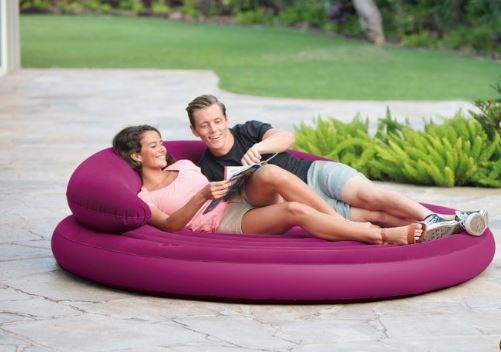 Colchon Inflable Intex  Circular 191x53 Cm