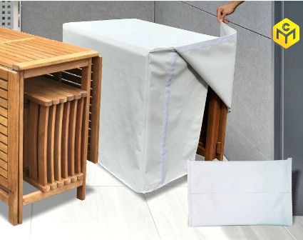 2 Reposeras Ibera  + mesa ratona 50X50 Patas fijas