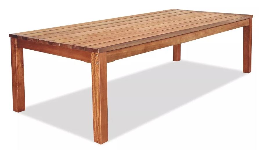 Mesa De Madera Yaboti Max 2.80x1.20 Eucaliptus
